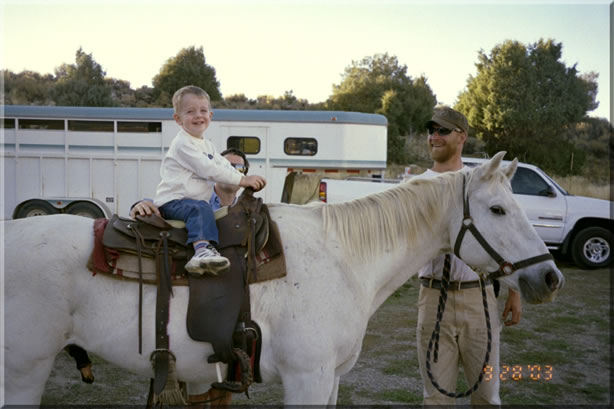 Andy's Nephew Parker on Beau